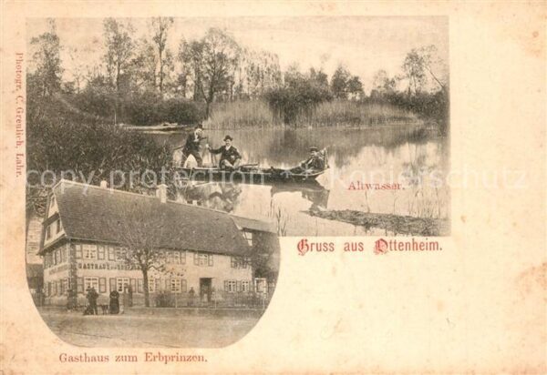 Ottenheim Schwanau Altwasser Gasthaus zum Erbprinzen