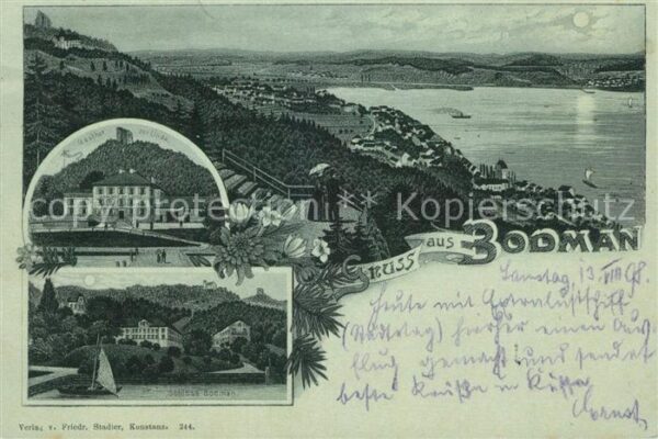 Bodman Bodensee Gasthof zur Linde Schloss Bodman
