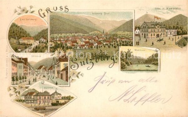 Sulzburg Freiburg Hotel Markgrafen Bahnhof
