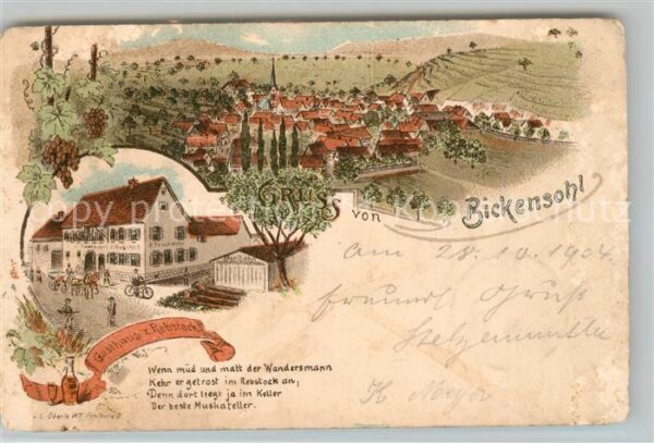Bickensohl Gashaus Rebstock
