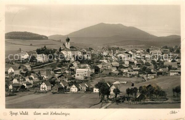 Lam Oberpfalz mit Hohenbogen