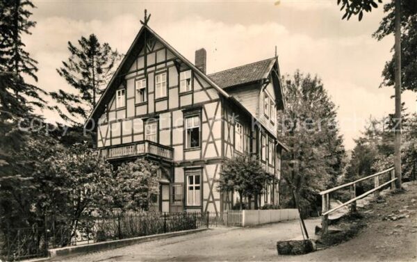Wernigerode Harz Heilstaette Kuesters Kamp Haus Anna
