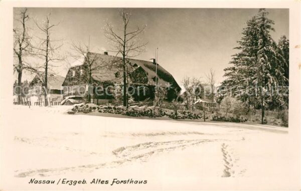 Nassau Erzgebirge Altes Forsthaus