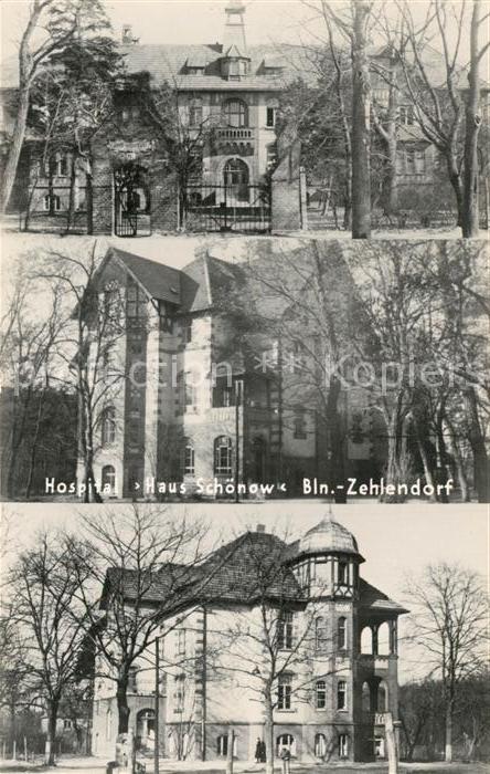Zehlendorf Berlin Hospital Haus Schoenow Details