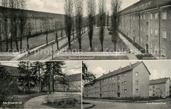 Zehlendorf Berlin Laerscher Jagdweg Am Birkenknick Am Rehwechsel