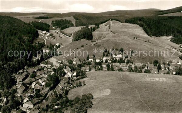 Altenau Harz Fliegeraufnahme