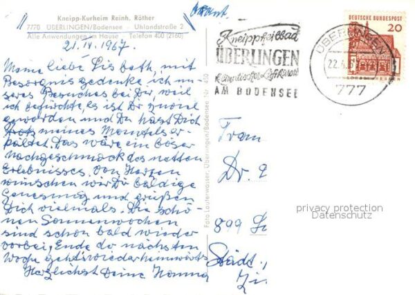 ueberlingen Bodensee Kneipp Kurheim Roether – Bild 2