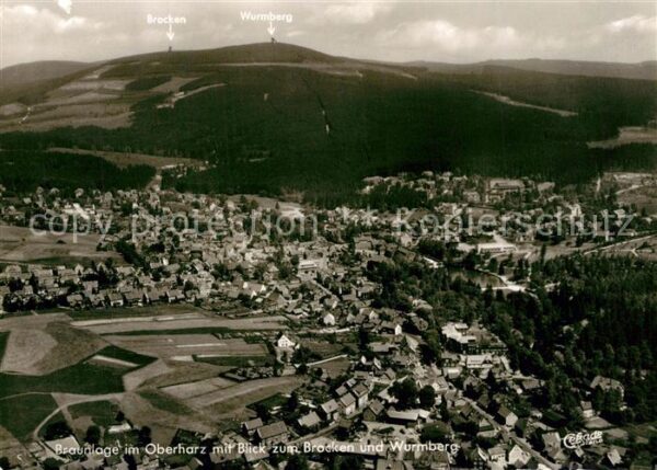 Braunlage mit Brocken und Wurmberg