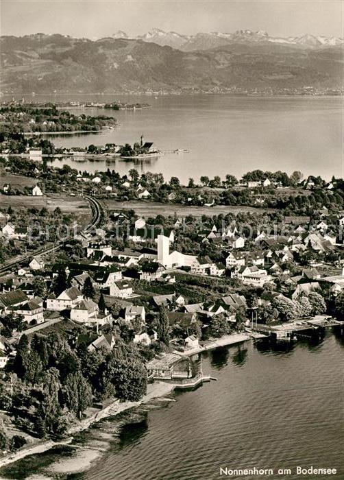 Nonnenhorn am Bodensee Fliegeraufnahme