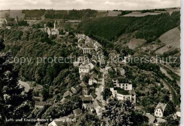 Kyllburg Rheinland-Pfalz Fliegeraufnahme