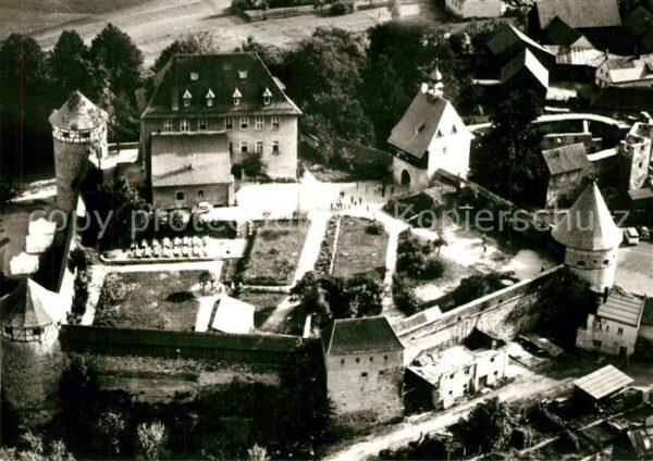 Hohenberg Eger Burg Hohenberg Fliegeraufnahme