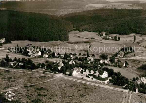 Hahnenklee-Bockswiese Harz Fliegeraufnahme