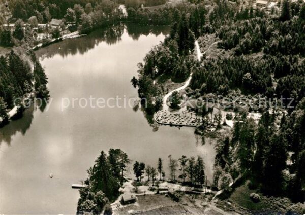 Ebnisee Rasthaus Waldschenke Fliegeraufnahme