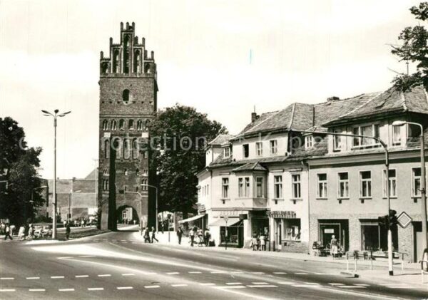 Anklam Steintor und Rudolf Breitscheid Platz