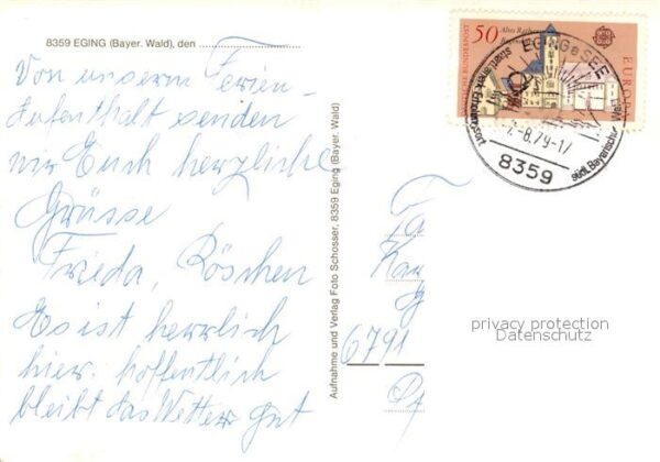 Eging See Ober Eging Ziegelfeld Bahnhofstr Unter Eging Passauer Hof Gaestehaus D – Bild 2