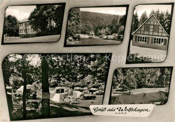 Wolfshagen Harz Campingplatz Teilansichten