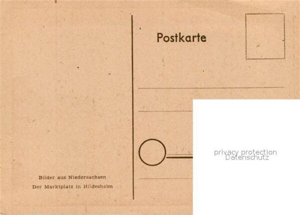 Hildesheim Der Marktplatz Zeichnung – Bild 2