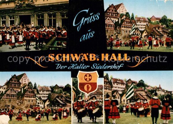Schwaebisch Hall Der Haller Siedershof Paraden