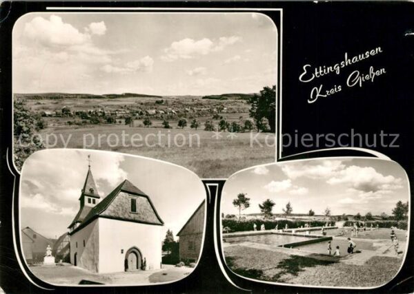 Ettinghausen Panorama Kirche Schwimmbad