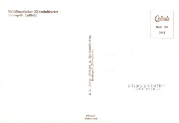 Hohegeiss Harz Fliegeraufnahme – Bild 2