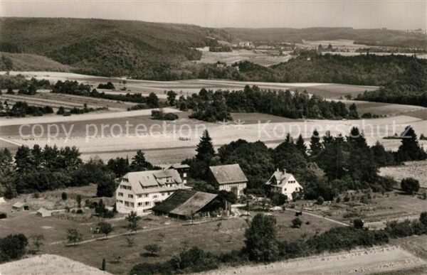Ehingen Donau Schullandheim Vogelhof Fliegeraufnahme