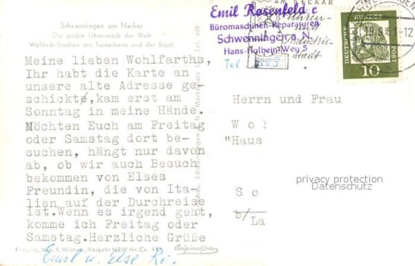 Schwenningen Neckar Fliegeraufnahme – Bild 2
