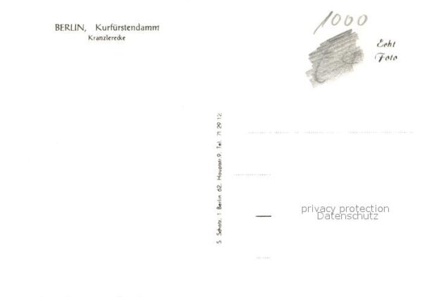 Berlin Kurfuerstendamm Kranzlerecke – Bild 2