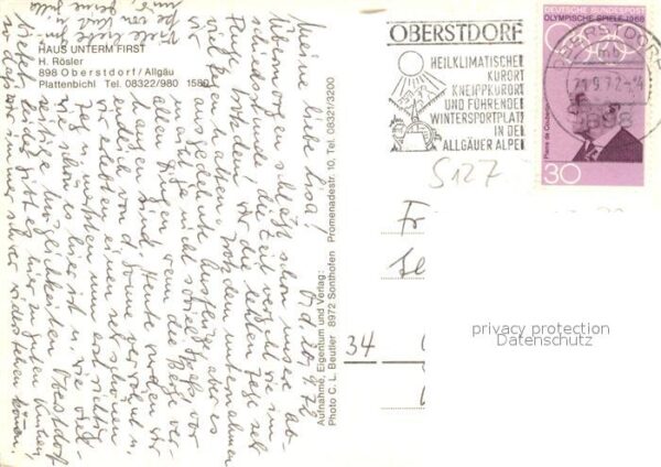 Oberstdorf Haus Unterm First – Bild 2