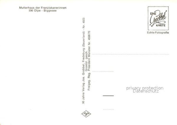 Olpe Biggesee Mutterhaus der Franziskanerinnen Fliegeraufnahme – Bild 2