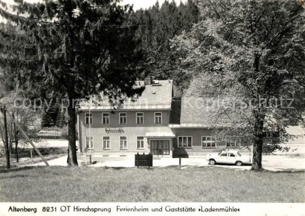 Hirschsprung Ferienheim Gaststaette Ladenmuehle