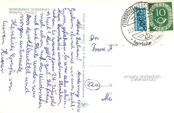 Norderney Nordseebad Dampfer Frisia I – Bild 2