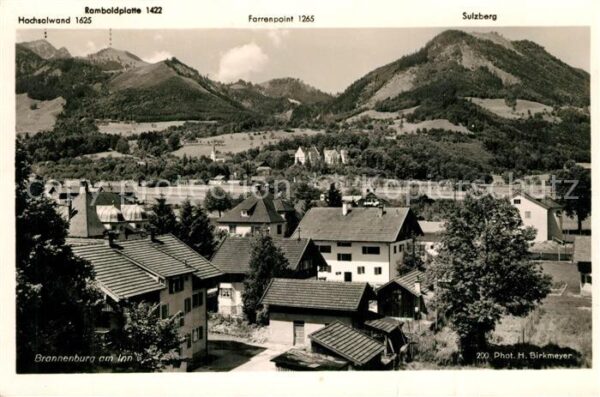 Brannenburg Ramboldplatte Sulzberg Hochsolwand