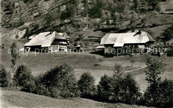 Todtmoos Schwarzwaldhaeuser