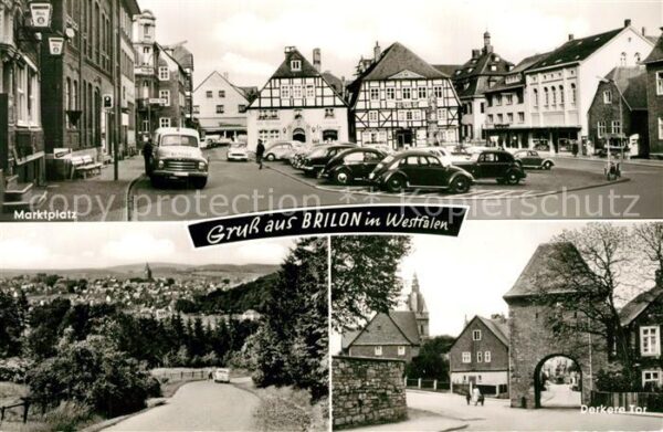 Brilon Marktplatz Derkere Tor