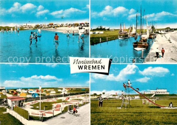 Wremen Hafen Strandhalle