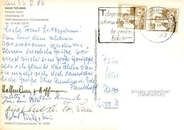 Baiersbronn Schwarzwald Haus Tatjana – Bild 2