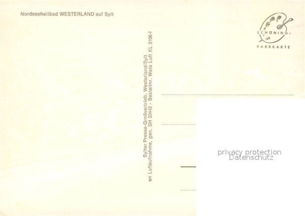 Westerland Sylt Fliegeraufnahme – Bild 2