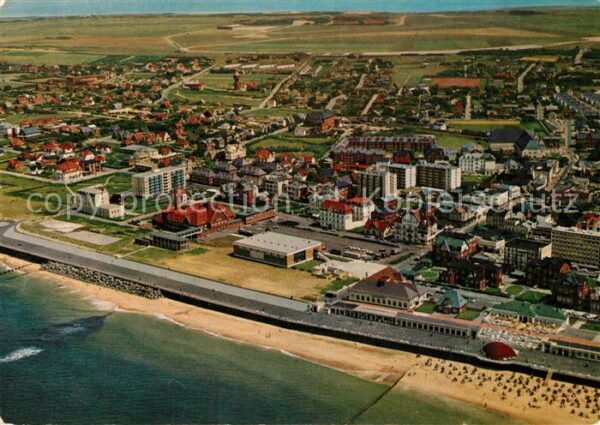 Westerland Sylt Fliegeraufnahme
