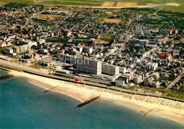 Westerland Sylt Fliegeraufnahme