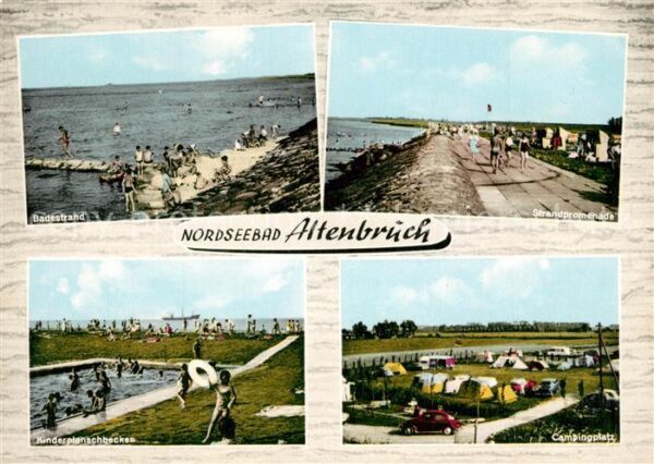 Altenbruch Campingplatz Promenade
