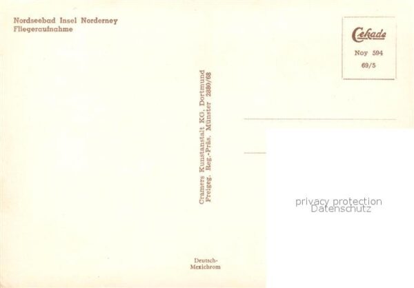 Norderney Nordseebad Fliegeraufnahme – Bild 2
