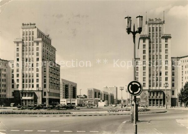Berlin Strausberger Platz Karl-Marx-Allee