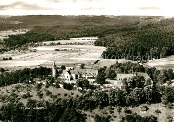 Lorch Wuerttemberg Fliegeraufnahme Kloster