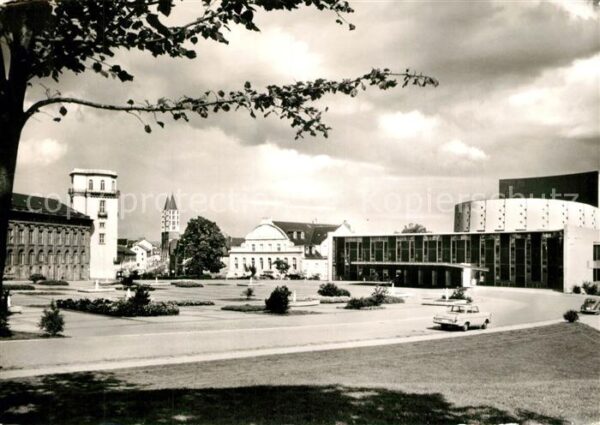 Kassel Staatstheater Martinkskirche Zwehrenturm
