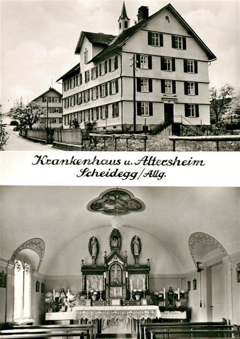 Scheidegg Allgaeu Krankenhaus Altersheim