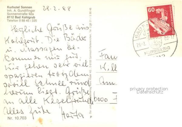 Bad Kohlgrub Kurhotel Sonnen – Bild 2