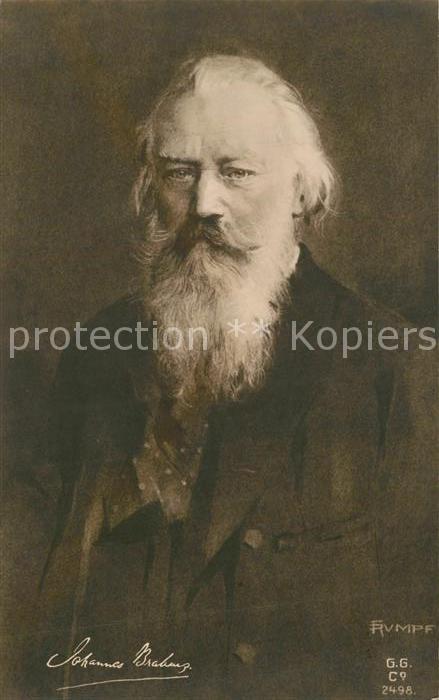 Hamburg Portrait Johannes Brahms