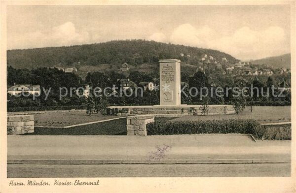 Hann. Muenden Pionier Ehrenmal NZ3