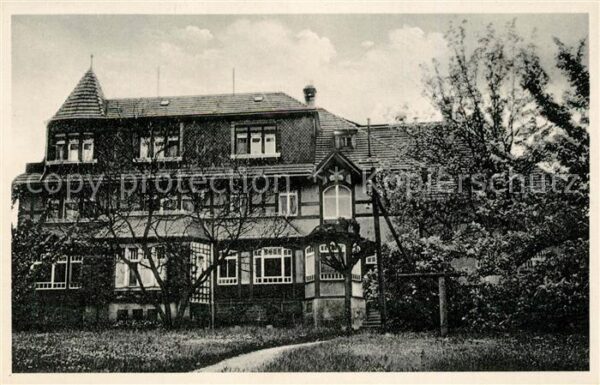 Niederroedern Radeburg Bundeserholungsheim Gartenseite