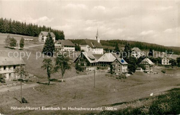 Eisenbach Schwarzwald Ortsansicht